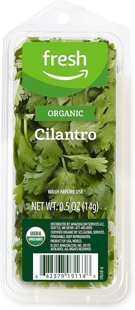 Amazon Fresh Brand, Organic Cilantro, 0.5 Oz | Amazon (US)