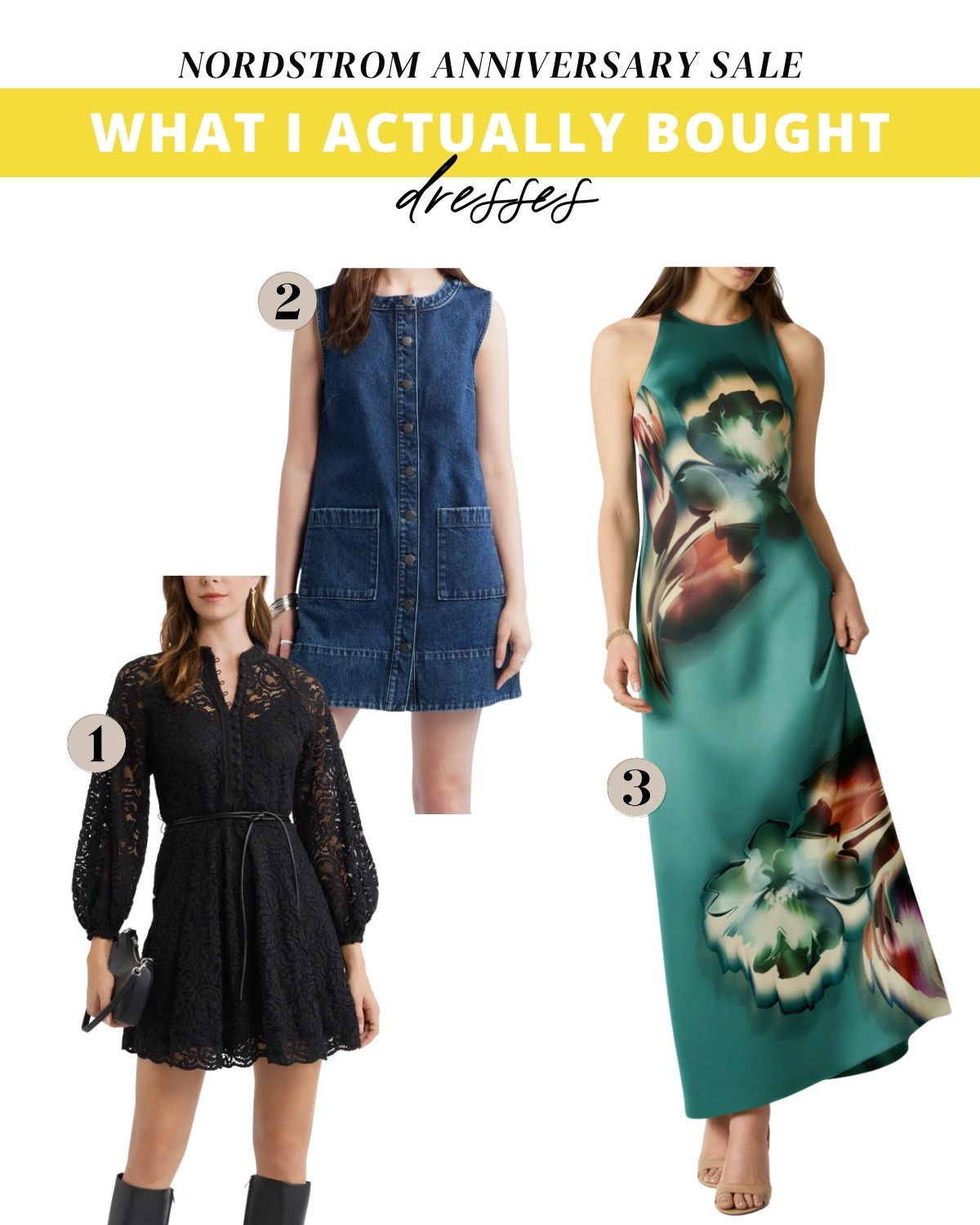 The dresses I actually went home
with …. Nordstrom Anniversary Sale! #nsale

#LTKSaleAlert #LTKootd