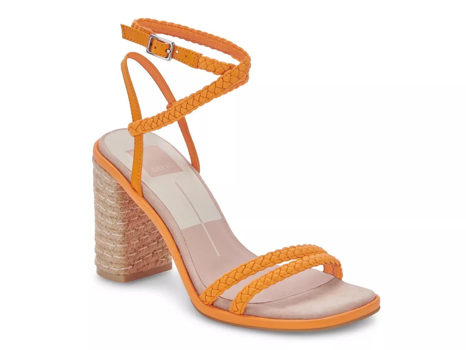 Dolce Vita Oro Sandal | Women's | Orange | Size 7 | Sandals | Ankle Strap | Block | Espadrille | DSW