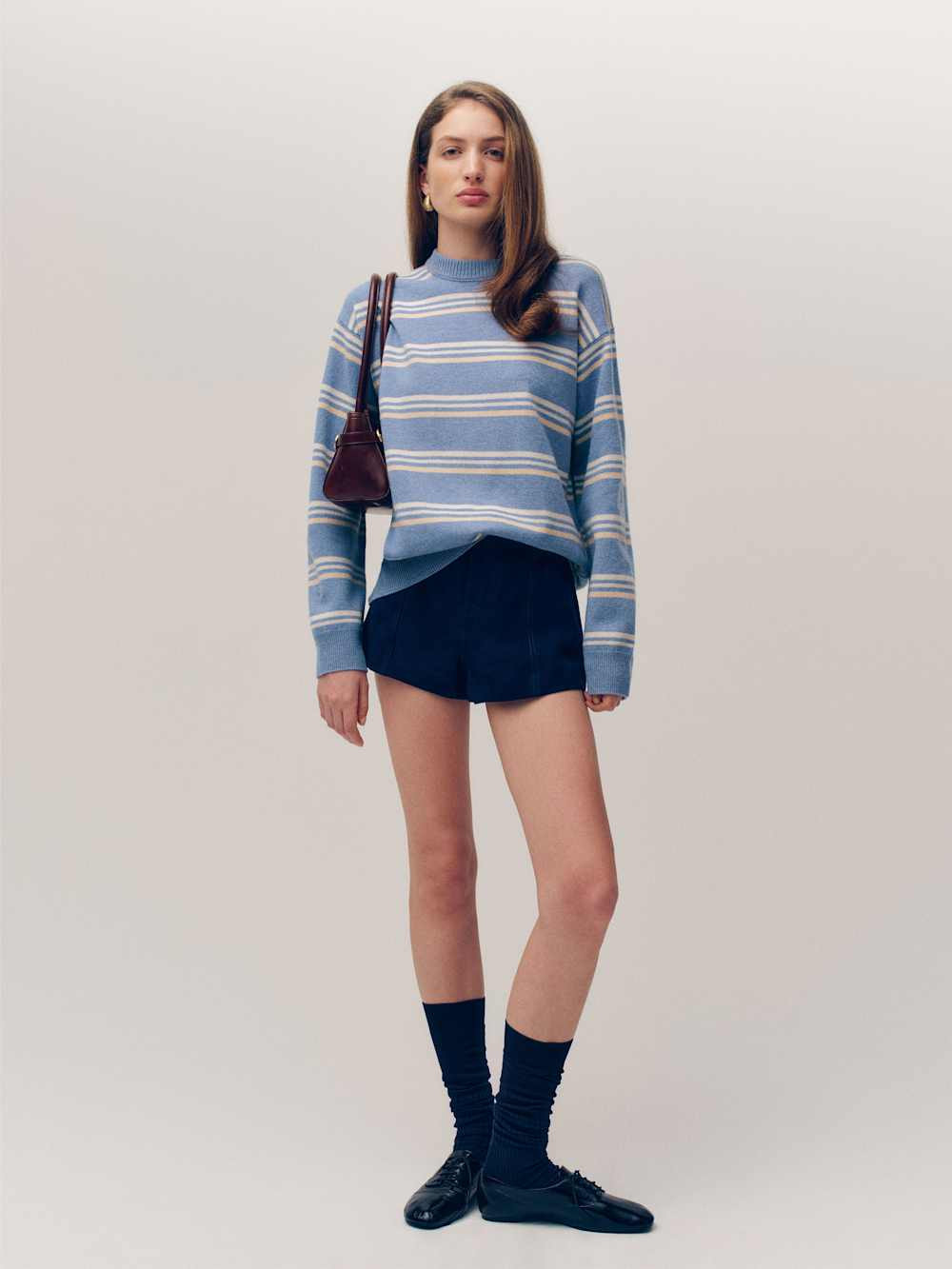 Fabian Crew Sweater | Reformation (Global)