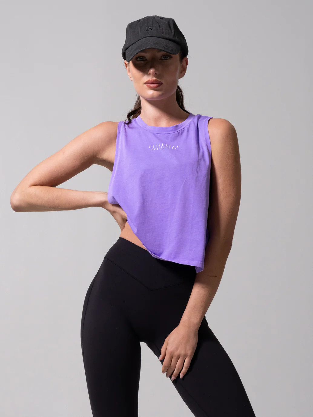 Essential Waist Tank - Taffy Purple | Buffbunny Collection