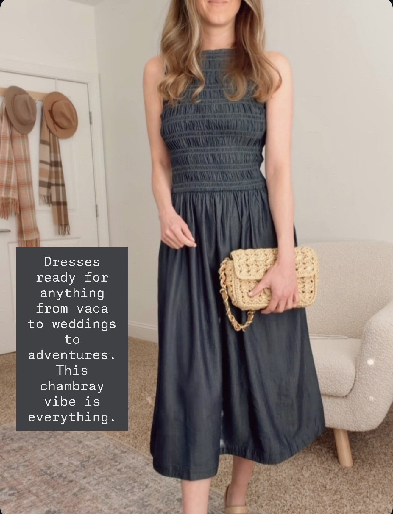 Chambray dresses that can handle anything from vacation dinners to summer weddings ✨

spring chambray dress outfit, casual wedding guest dress women, vacation dress outfit women, midi chambray dress outfit, summer dinner outfit women, neutral summer dress outfit, everyday elevated dress women, lightweight travel dress women

#LTKTravel #LTKWedding #LTKOver40