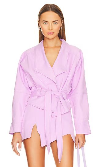 Percilla Jacket in Lilac | Revolve Clothing (Global)