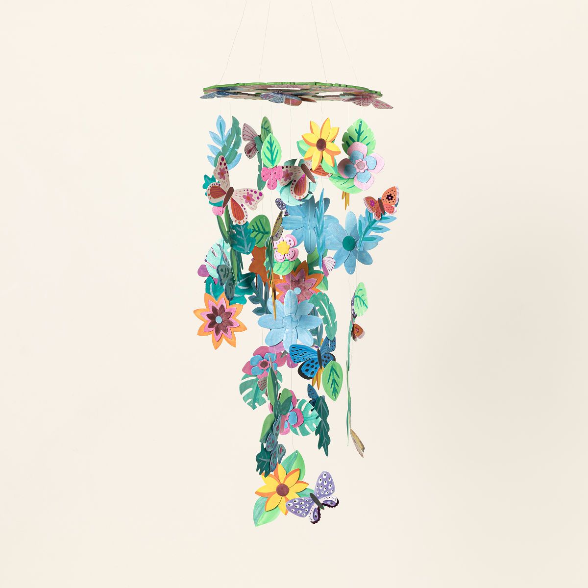 Paint & Build Butterfly Garden Mobile | UncommonGoods