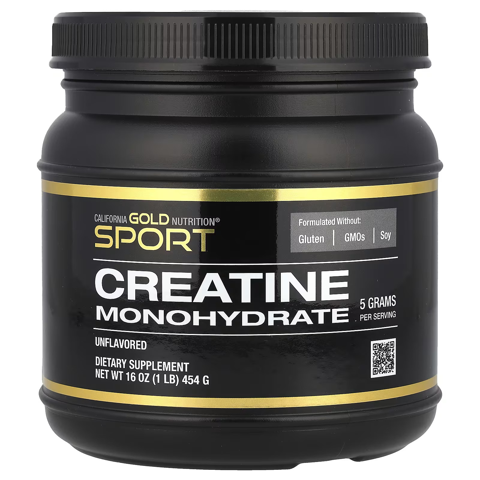 Sport, Creatine Monohydrate, Unflavored, 1 lb (454 g) | iHerb