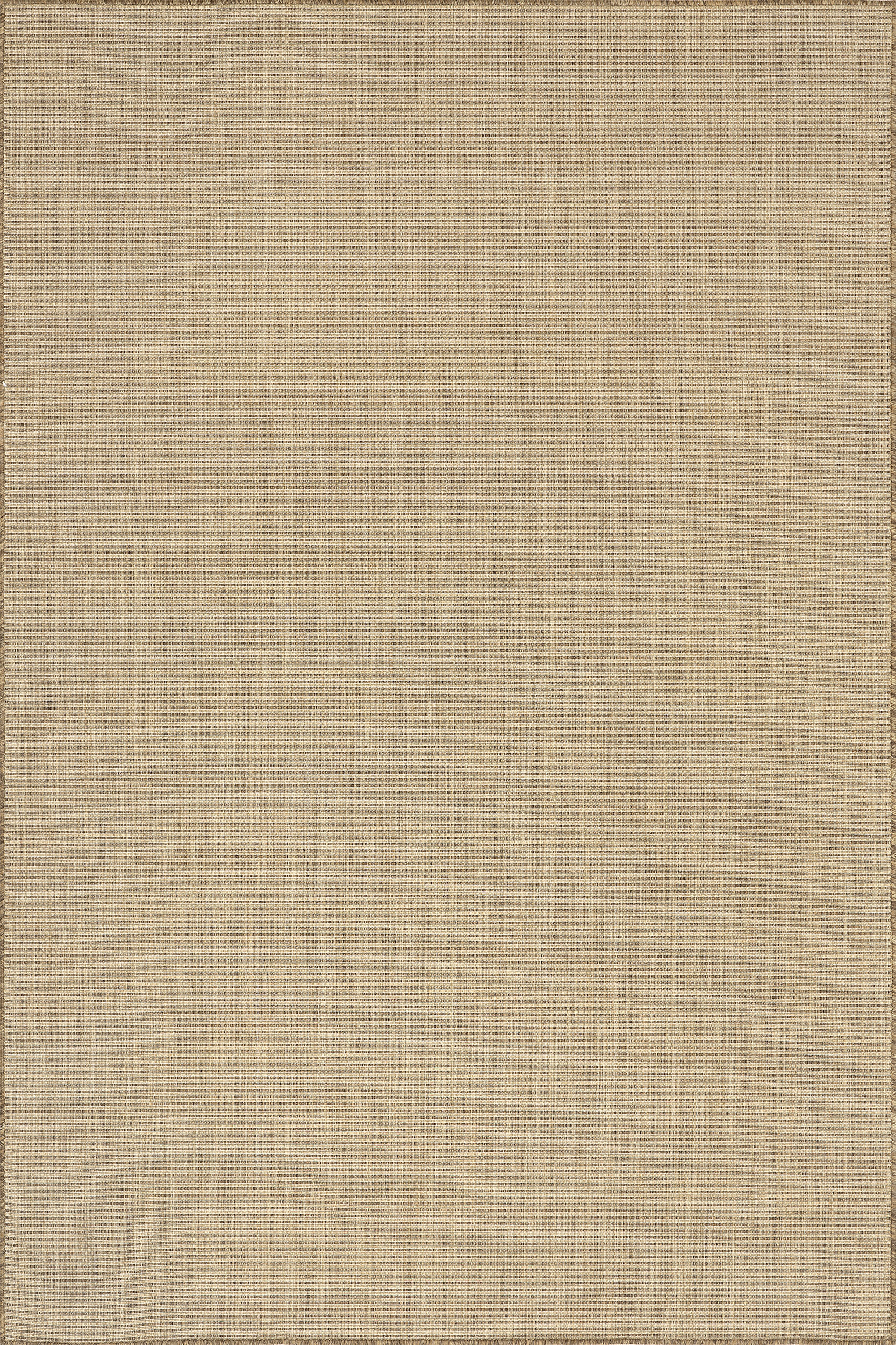 Sandra Solid Faux Jute Indoor/Outdoor Rug | Brown | Rugs USA