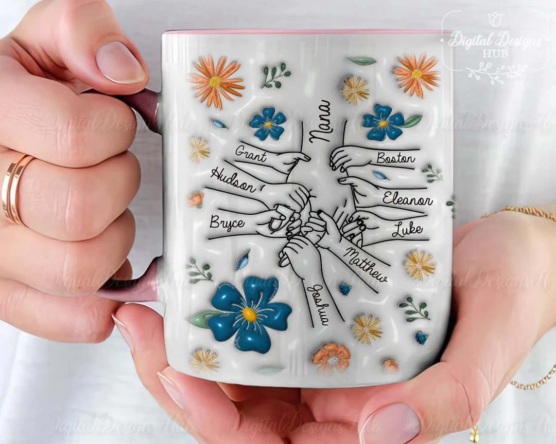 Personalized Mothers Day Nana's Mug, Mother's Day Mug Gift for Grandma, Grandma Mug, Mum Mug, Nan... | Etsy (US)