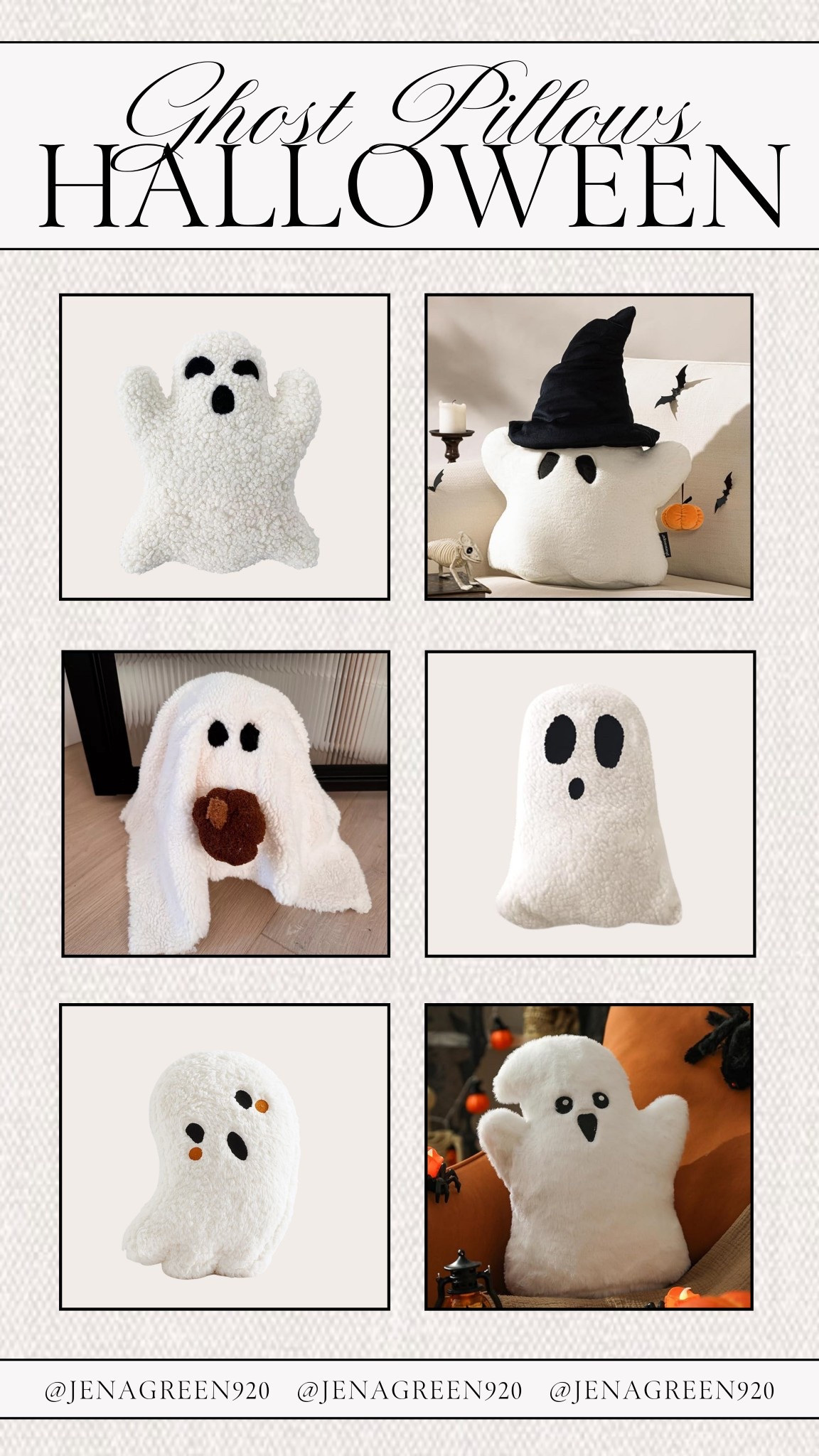 Halloween Decor | Halloween Pillows | Ghost Pillows 

#LTKStyleTip #LTKSeasonal #LTKFindsUnder50