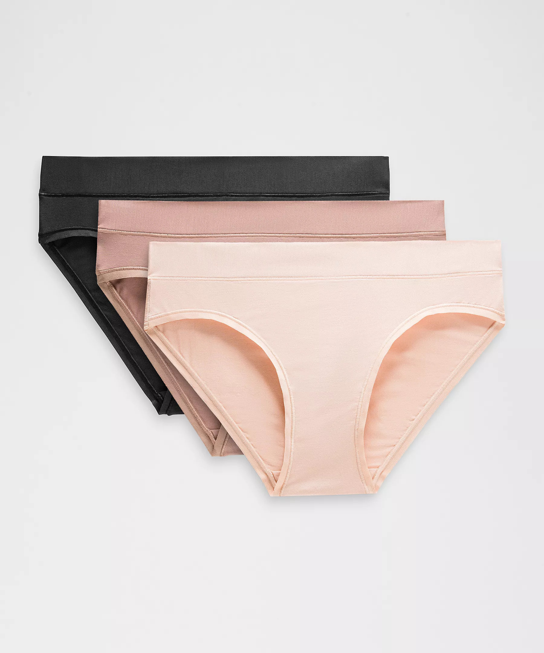 UnderEase Mid-Rise Bikini Underwear *3 Pack | Women's Underwear | lululemon | Lululemon (US)