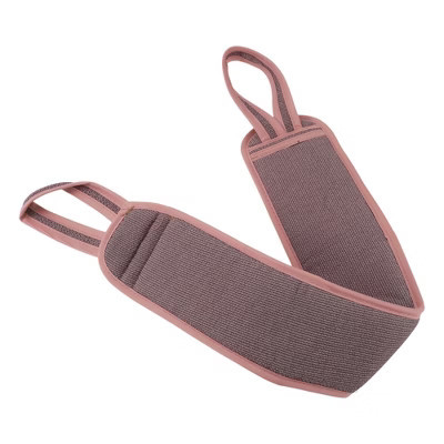 Unique Bargains Solid Body Scrub Towel Dark Purple 1 Pc | Target