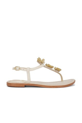 Gigi Flora Sandal in Ivory | Revolve Clothing (Global)