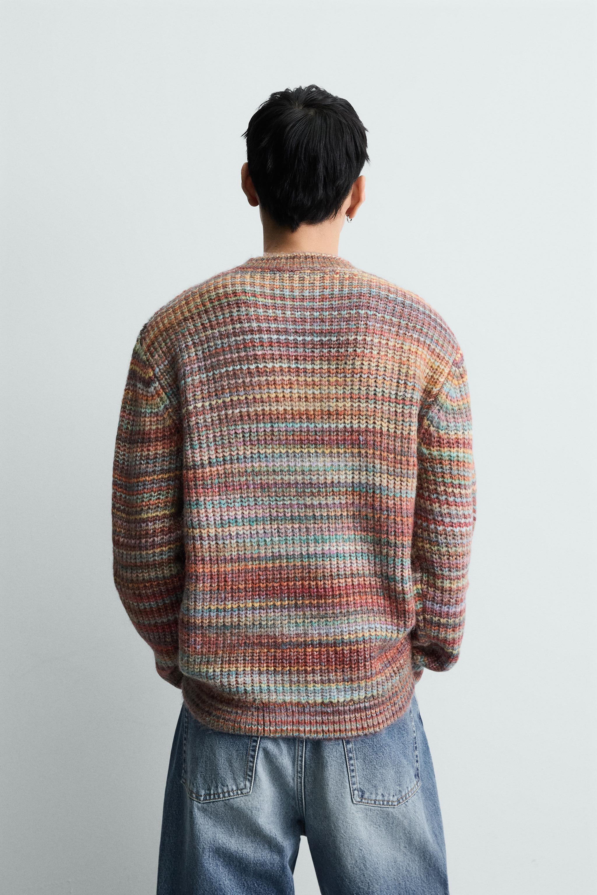 TEXTURED STRIPED JUMPER | Zara UK