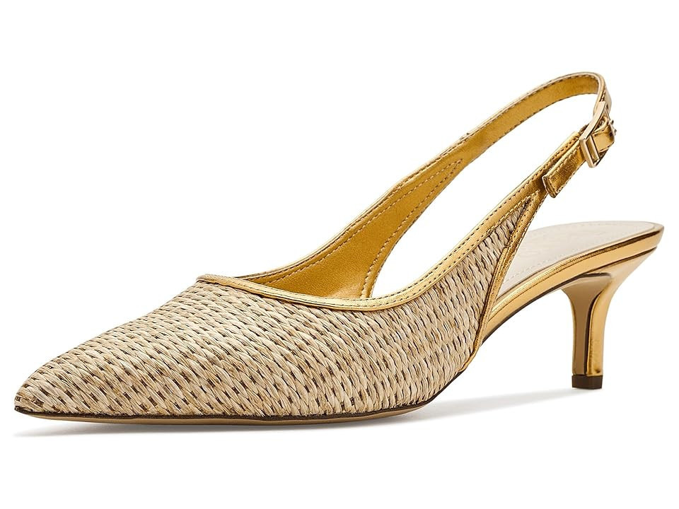 Franco Sarto Kate Slingback Women's Shoes Beige: 7.5 M | Zappos.com