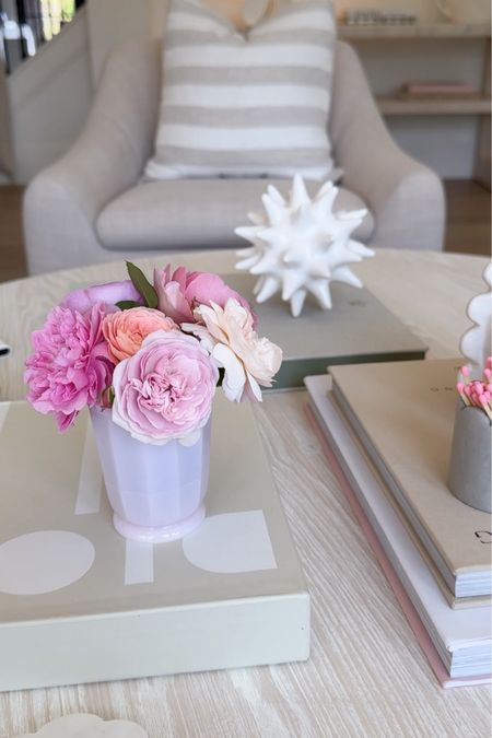 spring and summer coffee table decor ideas

#LTKhome #LTKstyletip #LTKSeasonal