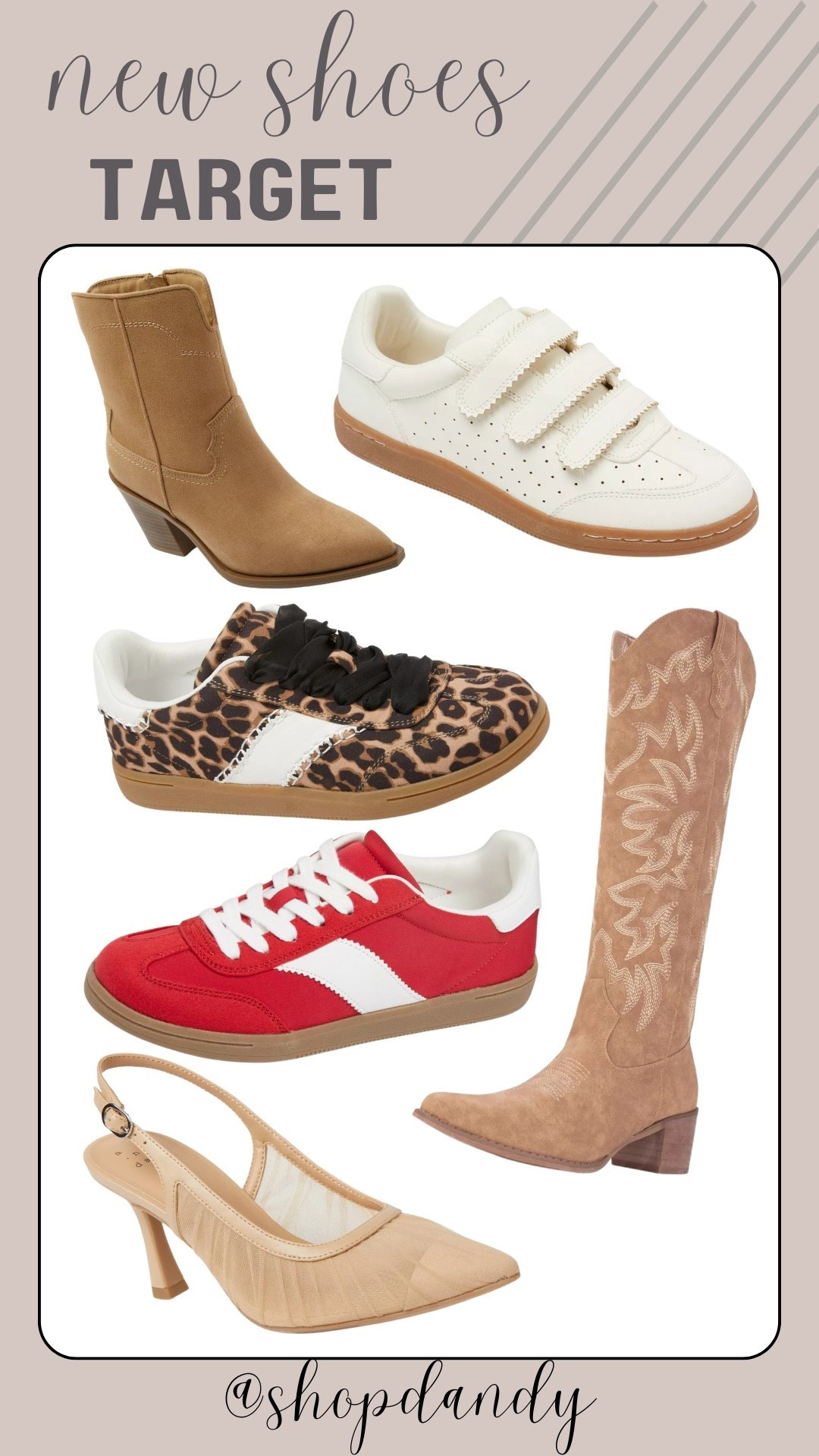 Fall shoe drop from Target! Such cute basic sneakers and boots. All of these styles pair perfectly with Fall dresses, leggings and jeans!

Shop dandy, fall shoes, target shoes, boots, sneakerss

#LTKStyleTip #LTKFindsUnder50 #LTKShoeCrush