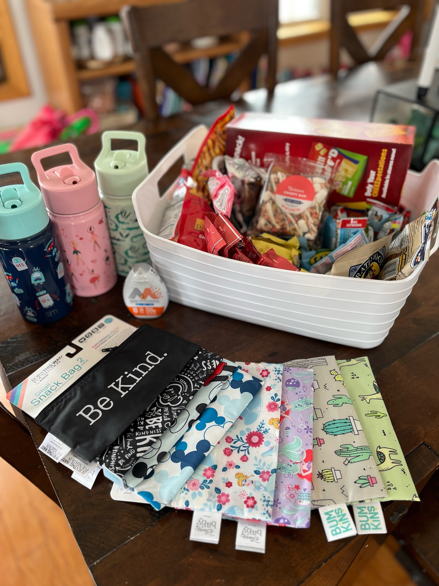 Wednesday where it goes road trip: snacks and drink