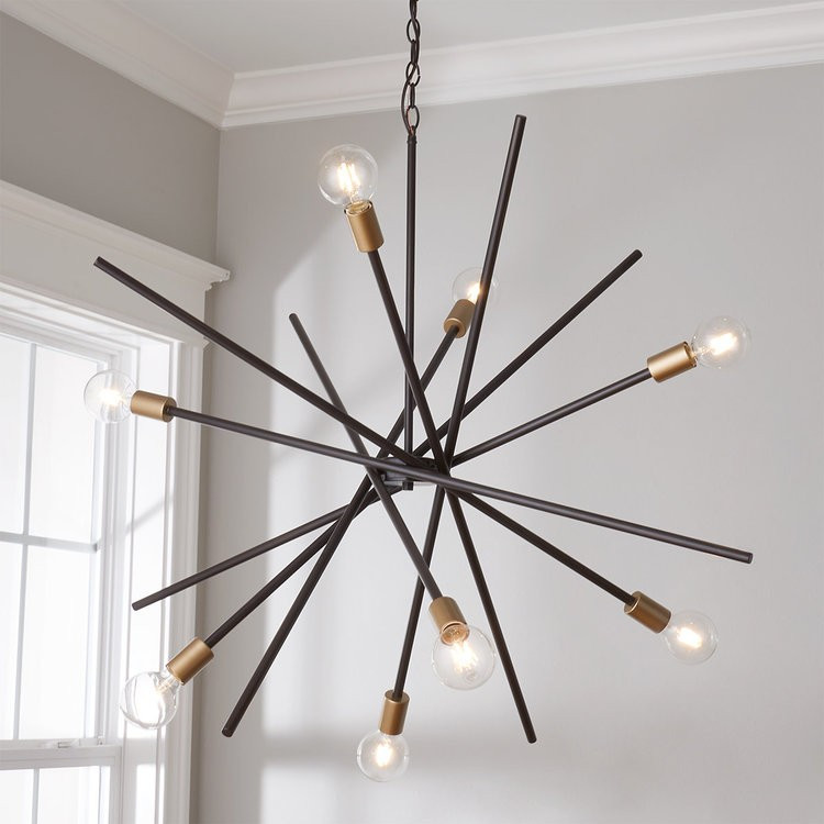 Scatter Burst Chandelier - 8 Light | Shades of Light