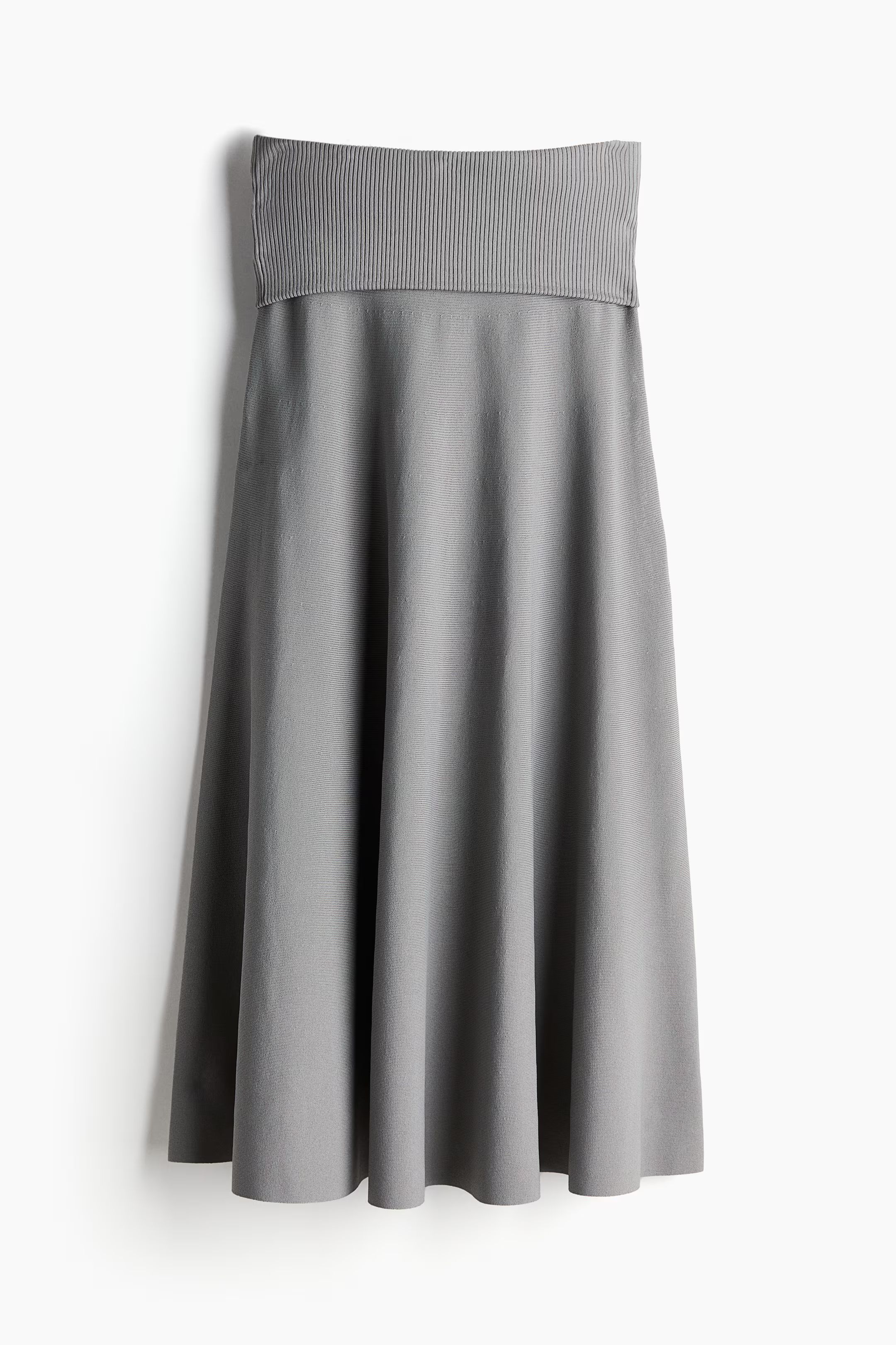 Flared Fine-Knit Skirt | H&M (US + CA)