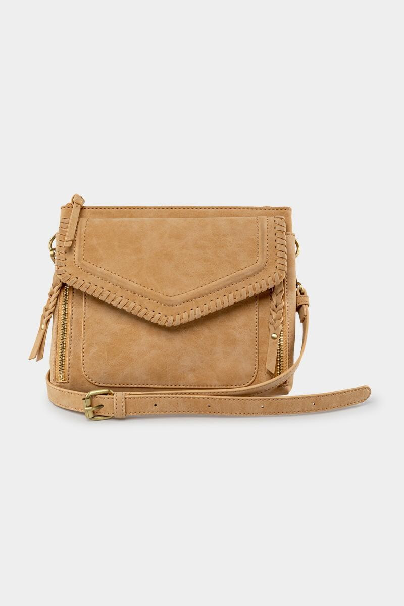 Paris Double Zip Crossbody | Francesca’s Collections