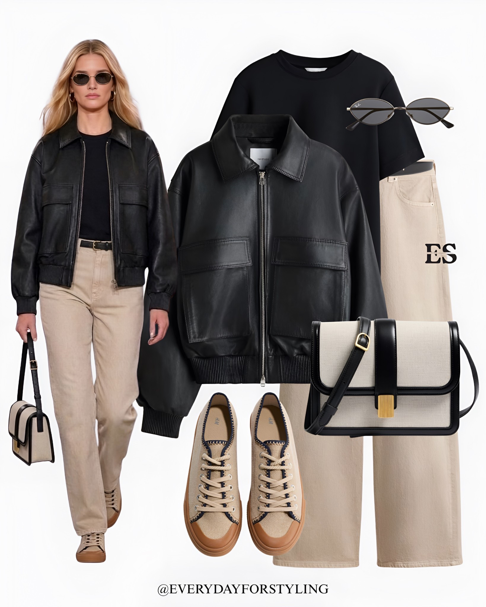 Black leather jacket with neutral jeans for a clean modern style 🖤

leather jacket outfit women, leather jacket styling ideas, spring leather jacket outfits, hm leather jacket outfit, casual chic outfits women, leather jacket with jeans outfit, everyday outfit inspiration women, minimalist outfit ideas women, street style outfits women, casual spring outfits women, modern classic outfits women, effortless chic outfits women, spring layering outfits women, leather jacket street style, how to wear, what to wear, ways to style, everydayforstyling

#springoutfits, #leatherjacket, #outfitinspiration, #streetstyle, #hmnewin 
 

#LTKootd #LTKSpringSale #LTKSeasonal