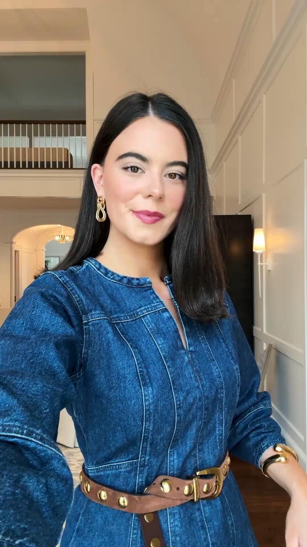 Western inspired look for a charity event! My denim dress is new from Loft! Paired it with a bunch of suede accessories ✨

#LTKSeasonal