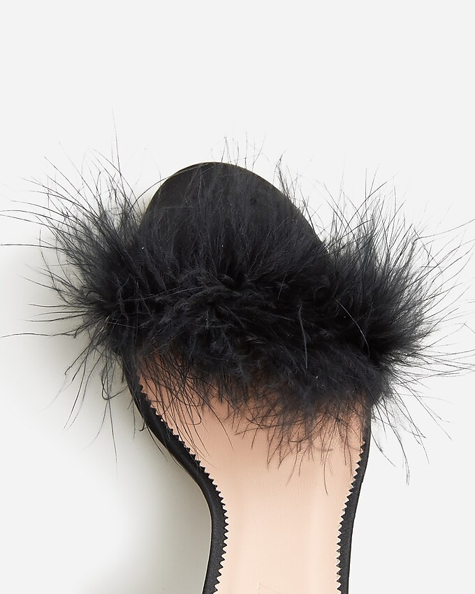 Collection Rylie feather-strap heels | J. Crew US