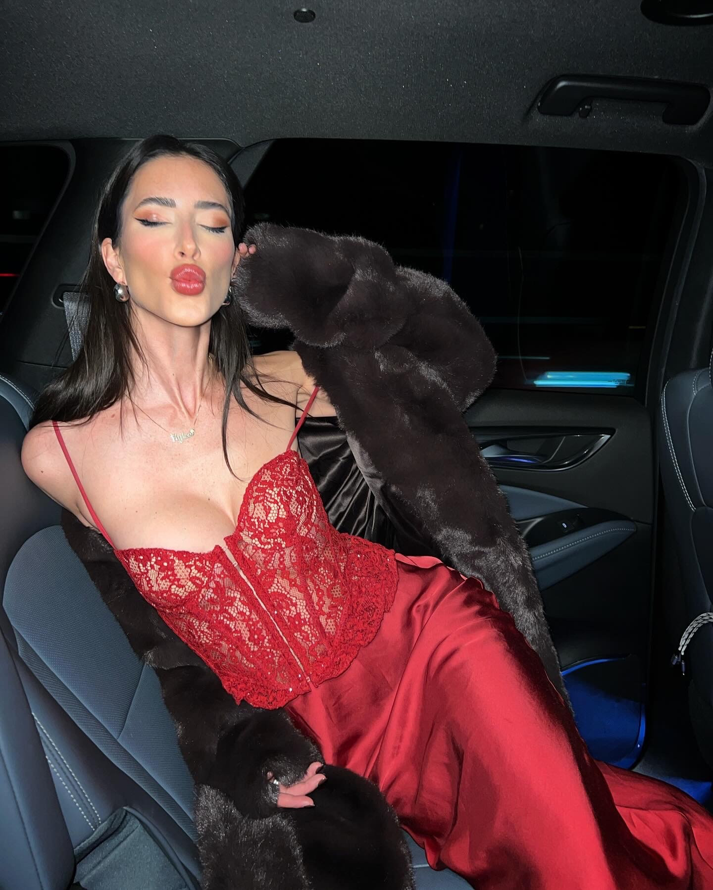 Red is here to stay even past vday #valentinesdayoutfit #valentinesdaydress #redoutfit #redtop #redskirt #fauxfur #mobwife #mobwifeaesthetic 

#LTKbeauty #LTKstyletip #LTKfindsunder100