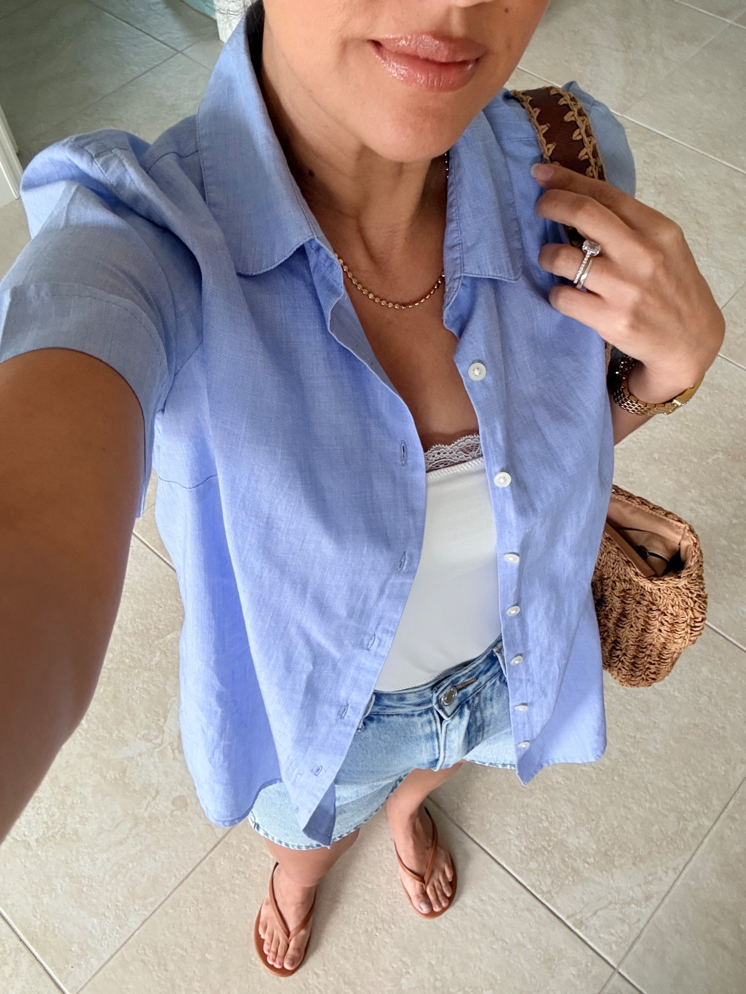 Wearing my favorite shorts on repeat @levi 

#LTKPetite #LTKmomlife #LTKootd