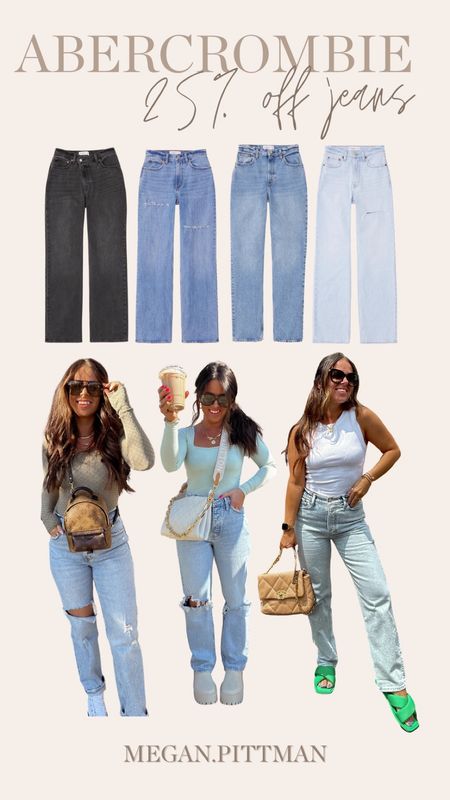 25% off all jeans at Abercrombie! 

Denim 
Sale alert
Fall finds 
Fall outfits 
Work outfit 


#LTKbeauty #LTKsalealert #LTKstyletip