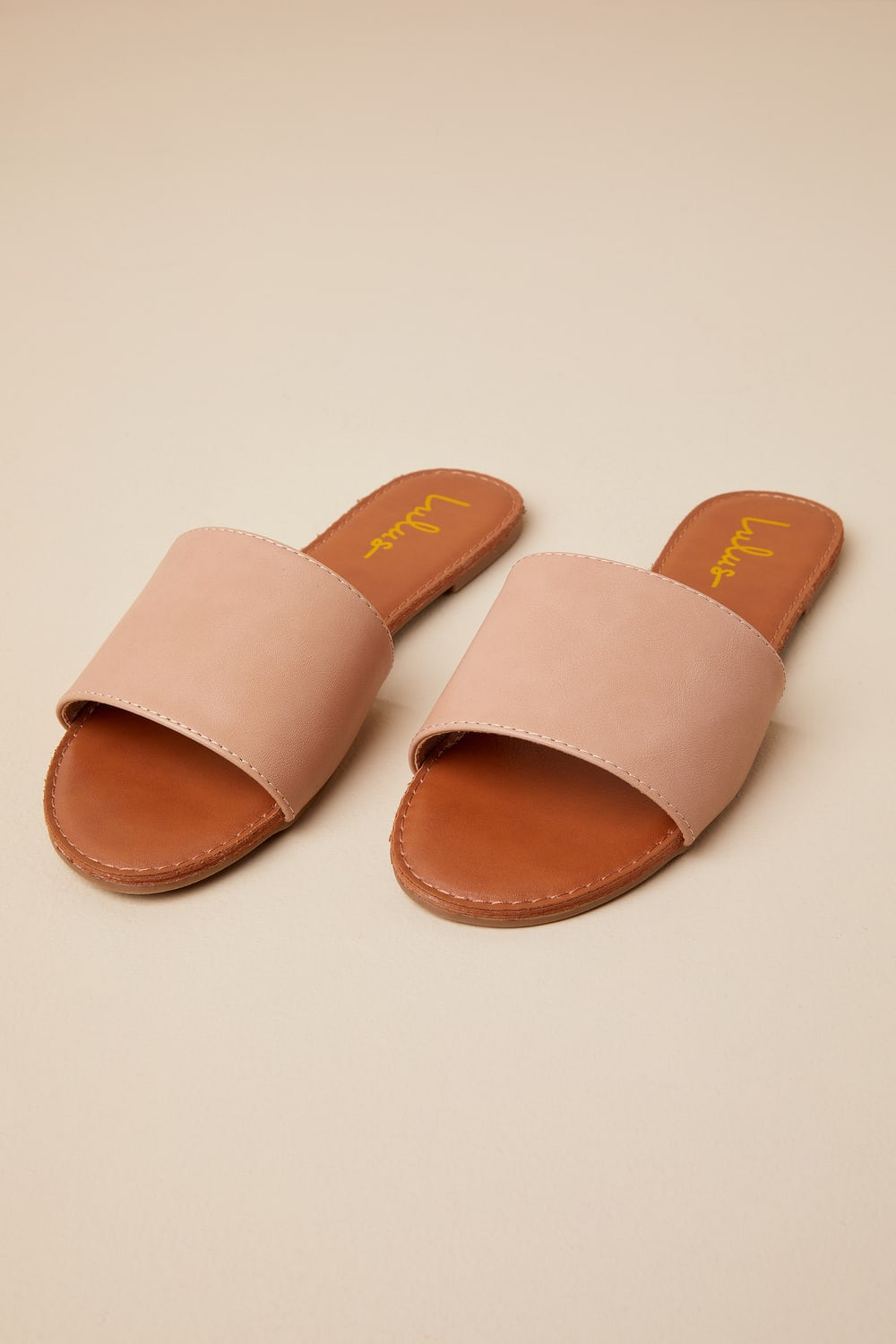 Addison Natural Slide Sandals | Lulus