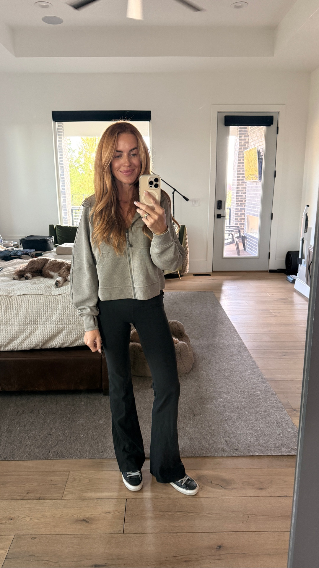 This is the same waffle material. It’s lightweight and I know that I’m going to be obsessed with it. Wearing a small.
@lululemon #lululemoncreator #ad