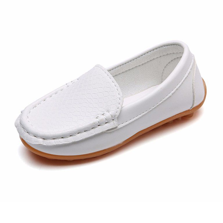 Candy Color PU Leather Oxford Sole Kids Loafers Soft Slip On Loafers Flat Shoes New - Walmart.com | Walmart (US)