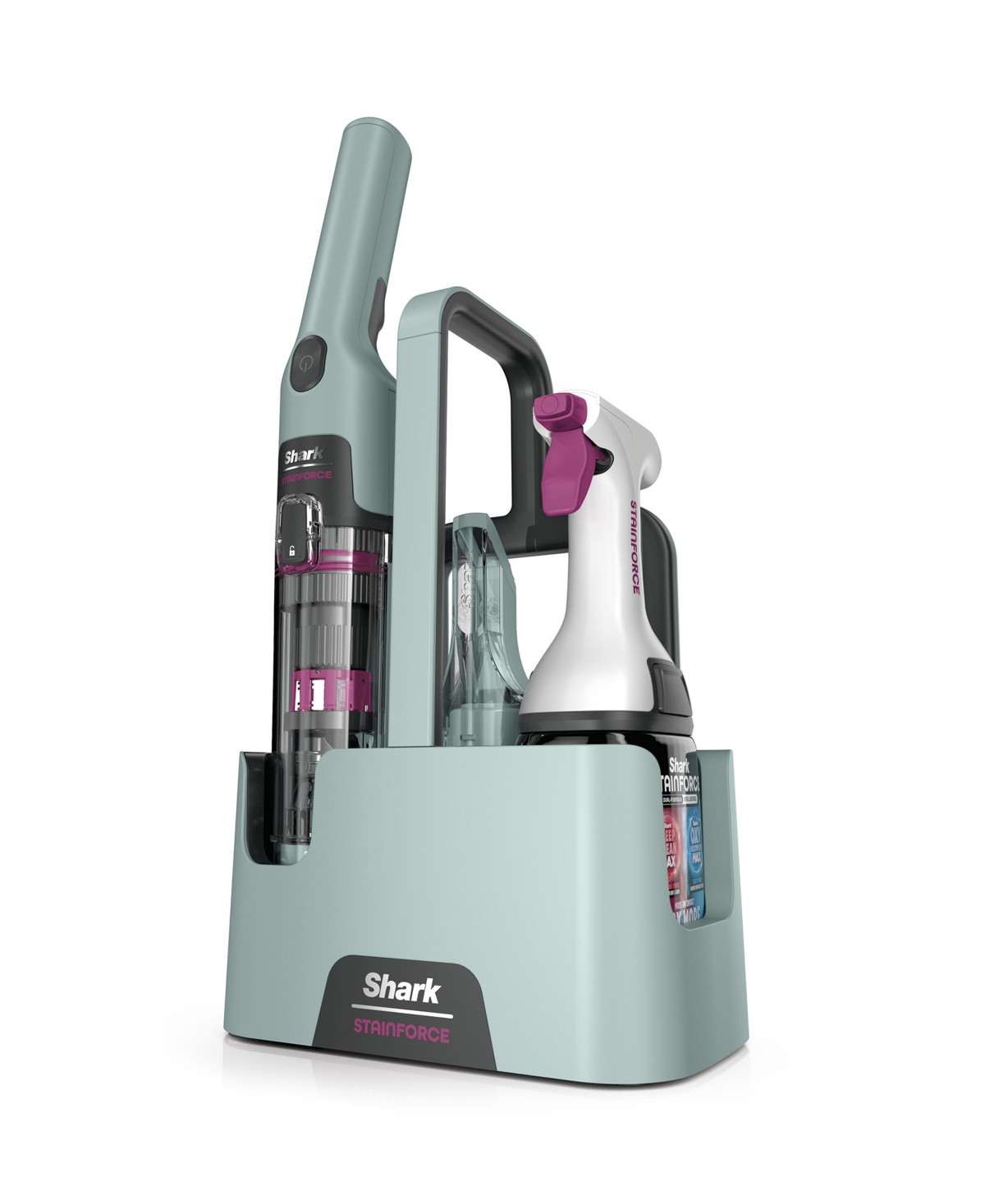 Shark StainForce Portable Spot Stain Cleaner - Light Aqua | Macy's