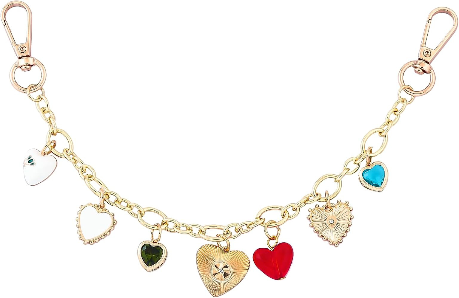 Bag Purse Charm Chain for Handbags - Gold Key Chain Accessories - Cute Keychain Gifts for Women | Amazon (US)