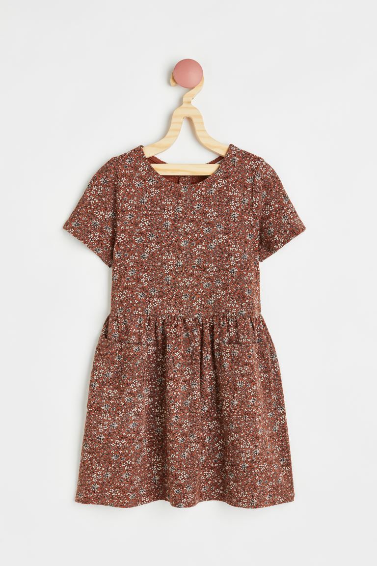 Patterned Cotton Dress | H&M (US + CA)