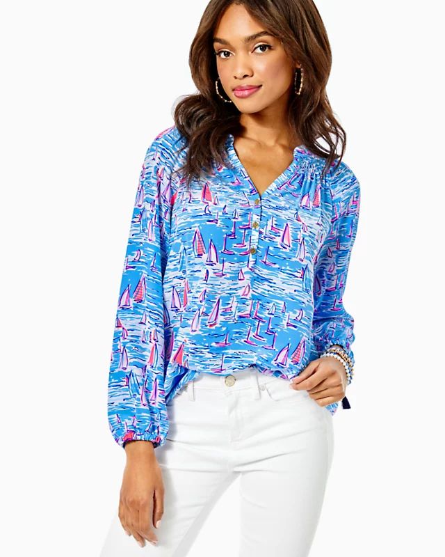 Elsa Silk Top | Lilly Pulitzer