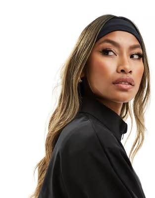 ASOS 4505 soft touch pilates headband in black | ASOS (Global)