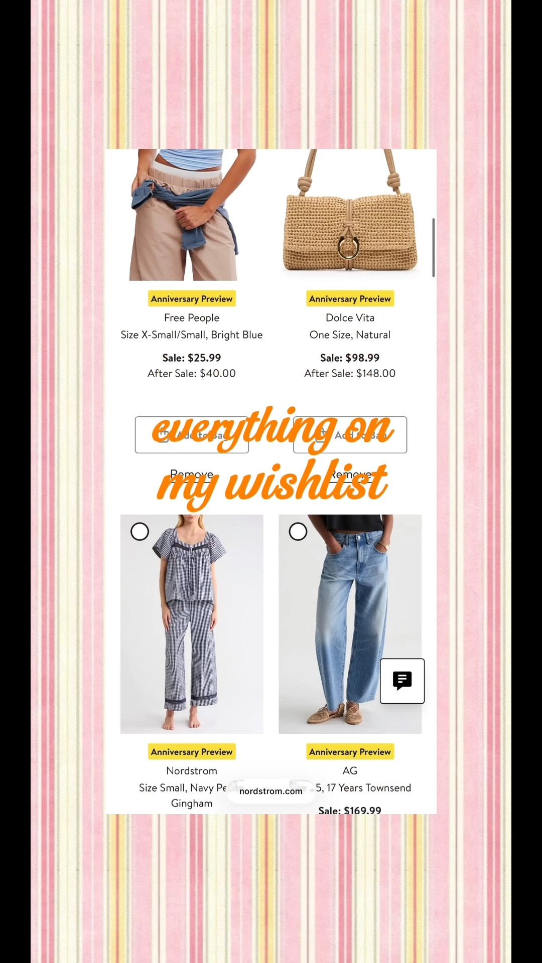 here’s a look at my wishlist for the @nordstrom anniversary sale!! #ad

#LTKootd #LTKSaleAlert #LTKgrwm