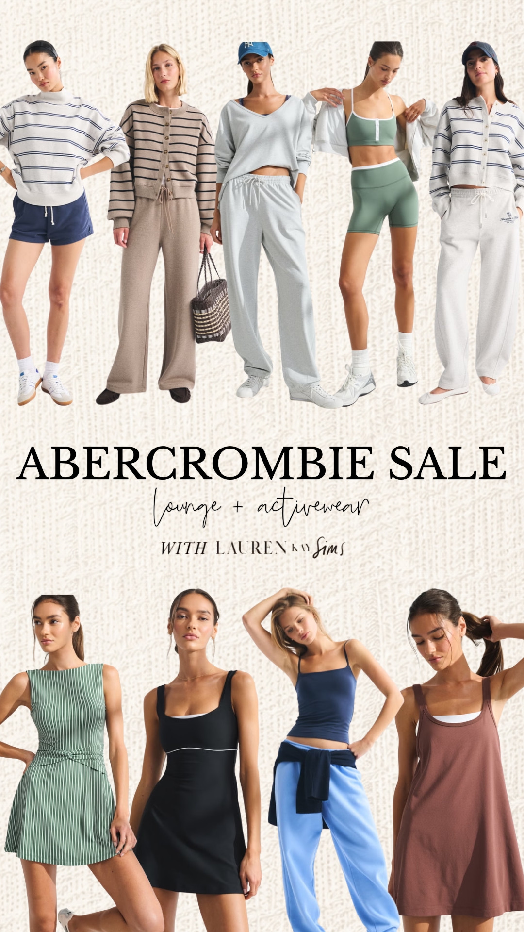 Abercrombie Sale -- Take $50 off $150+ or $25 OFF $100 Almost Everything!!

Here are my favorite loungewear and activewear pieces so far 🤍 

 #LTKootd #LTKActive #LTKSaleAlert