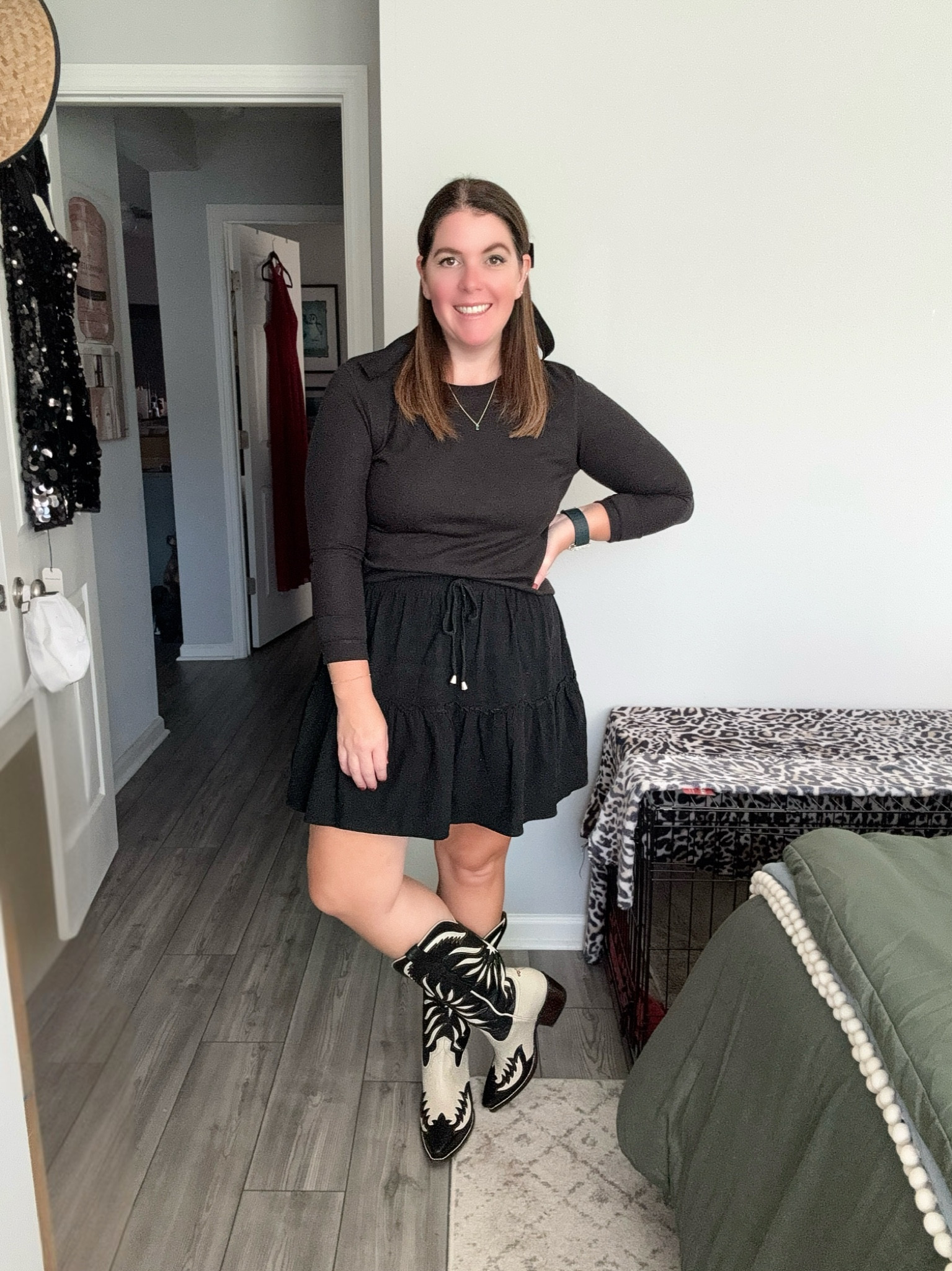 My favorite quote of the night, “Your boots look expensive!” 😂 Let’s break down this concert look…the top and skirt are both from Amazon and run TTS! The boots are Tecovas, they run TTS, this particular boot comes in a lot of color
options and are my favorite boots from Tecovas! 

#LTKMidsize #LTKStyleTip #LTKHoliday