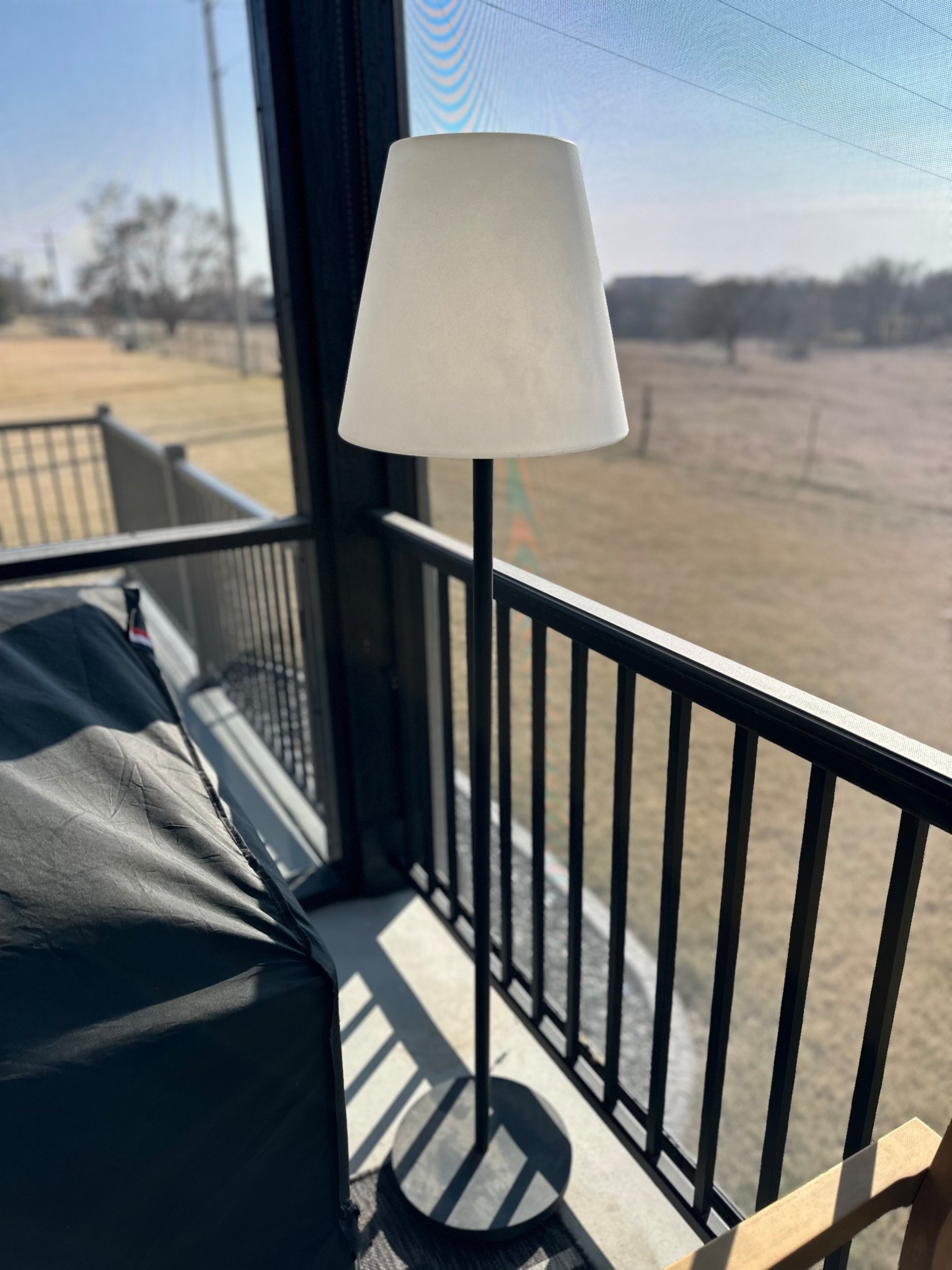 Outdoor plastic + metal lamp! Looks real- holds up in the weather! Solar powered! 


#LTKmomlife #LTKHome #LTKspring