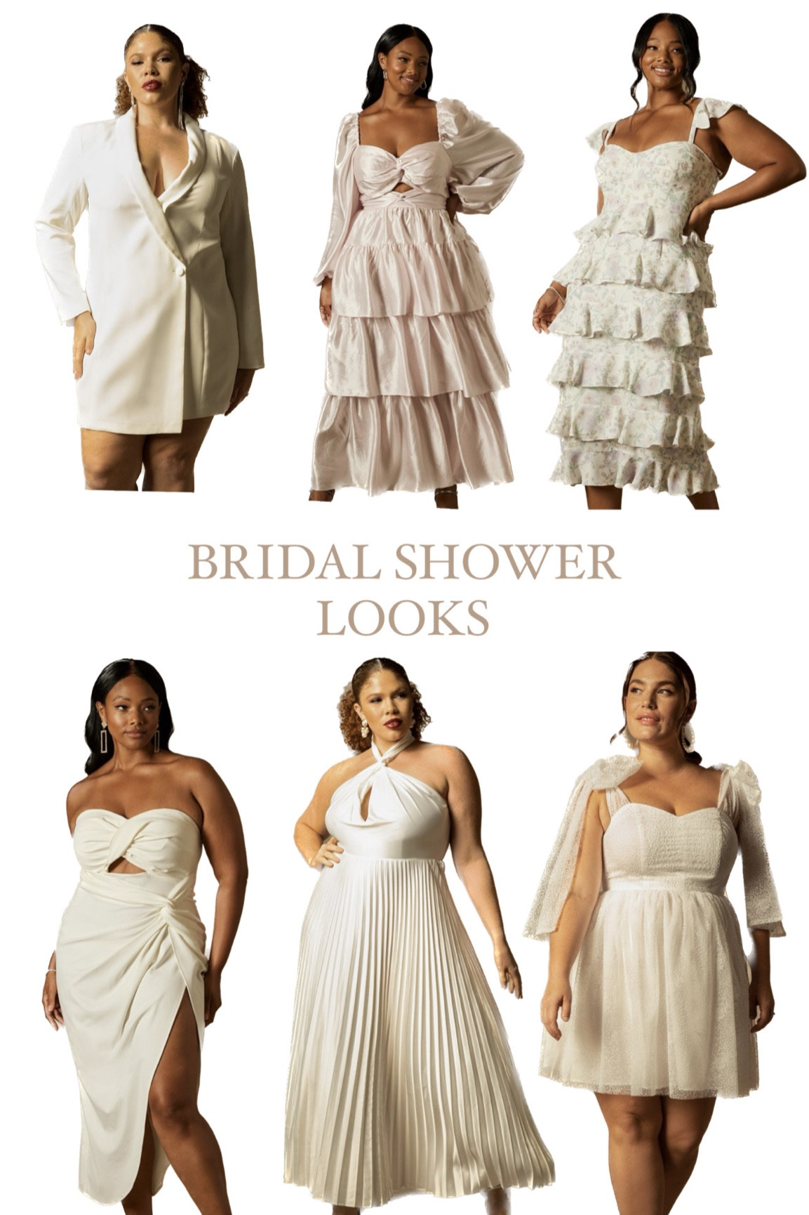 plus size bridal shower outfit ideas, size 14/16 bridal shower outfit looks, plus size outfit ideas, plus size bridal looks, size inclusive outfit ideas, plus size bride 

#LTKstyletip #LTKcurves #LTKFind