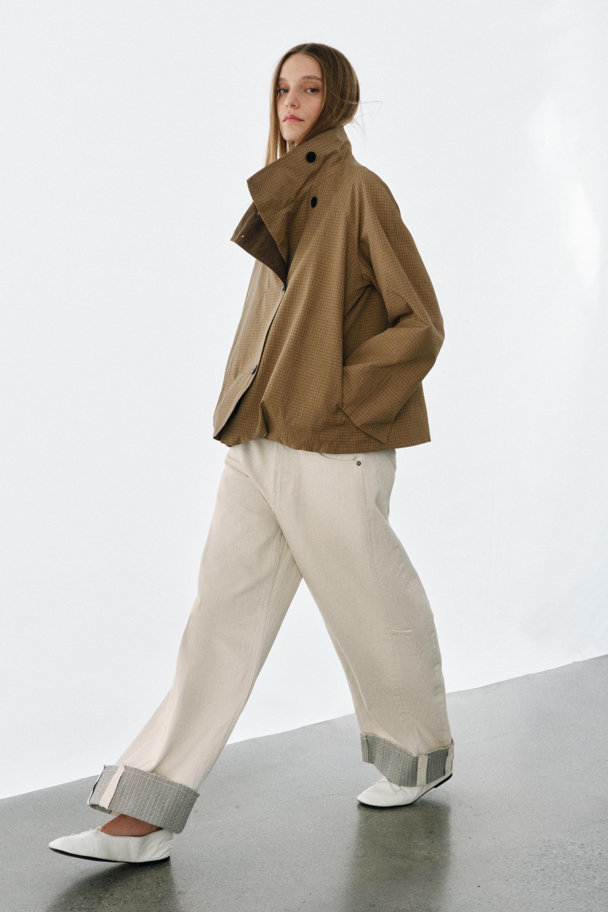 REVERSIBLE CHECK JACKET ZW COLLECTION | Zara UK