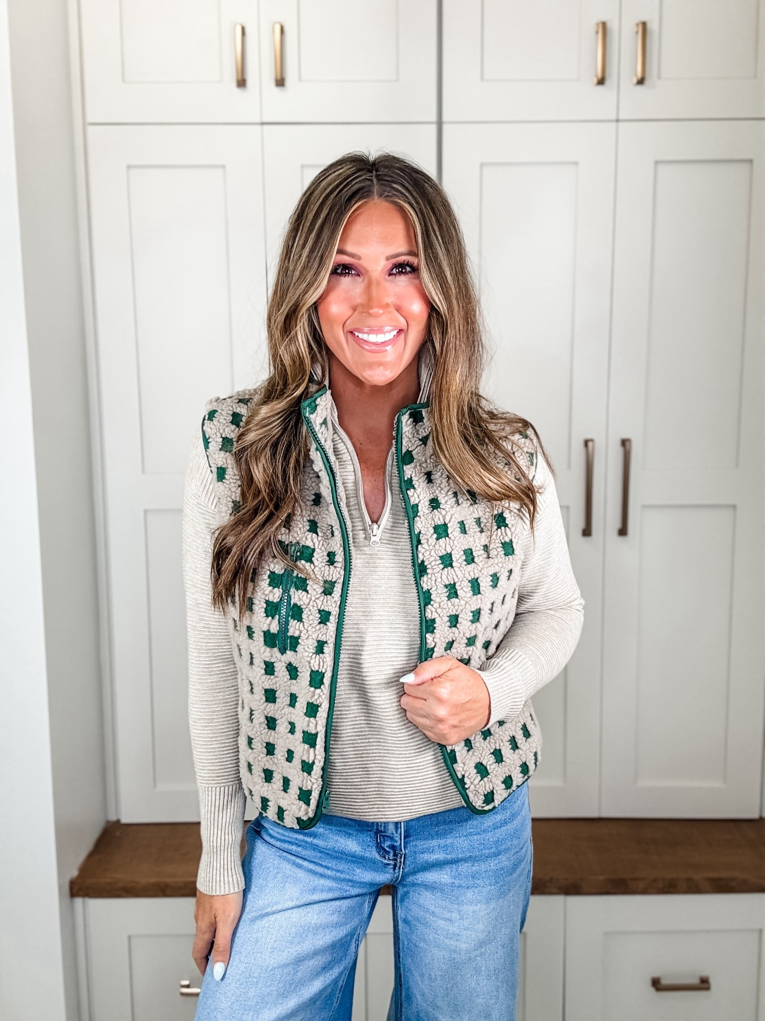 Fall Family Photos

The Everyday Quarter-Zip You’ll Reach For on Repeat 🤎✨

This light khaki quarter-zip pullover is everything I love in an everyday top — soft, flattering, and just the right amount of cozy. The ribbed knit texture gives it that elevated, put-together look while still being comfy enough for mom life. I love the thumb holes, the relaxed fit, and that perfect neutral tone that pairs with everything.

Whether it’s jeans for errands or leggings for cozy nights in, this one’s a closet staple you’ll wear all season long. Linked in my TikTok Shop 🤍

	1.	Quarter zip ribbed pullover
	2.	Neutral fall outfit idea
	3.	Everyday casual sweater

#FallStyleEdit #MomOutfitInspo #NeutralAesthetic 

#LTKStyleTip #LTKFindsUnder50 #LTKSeasonal