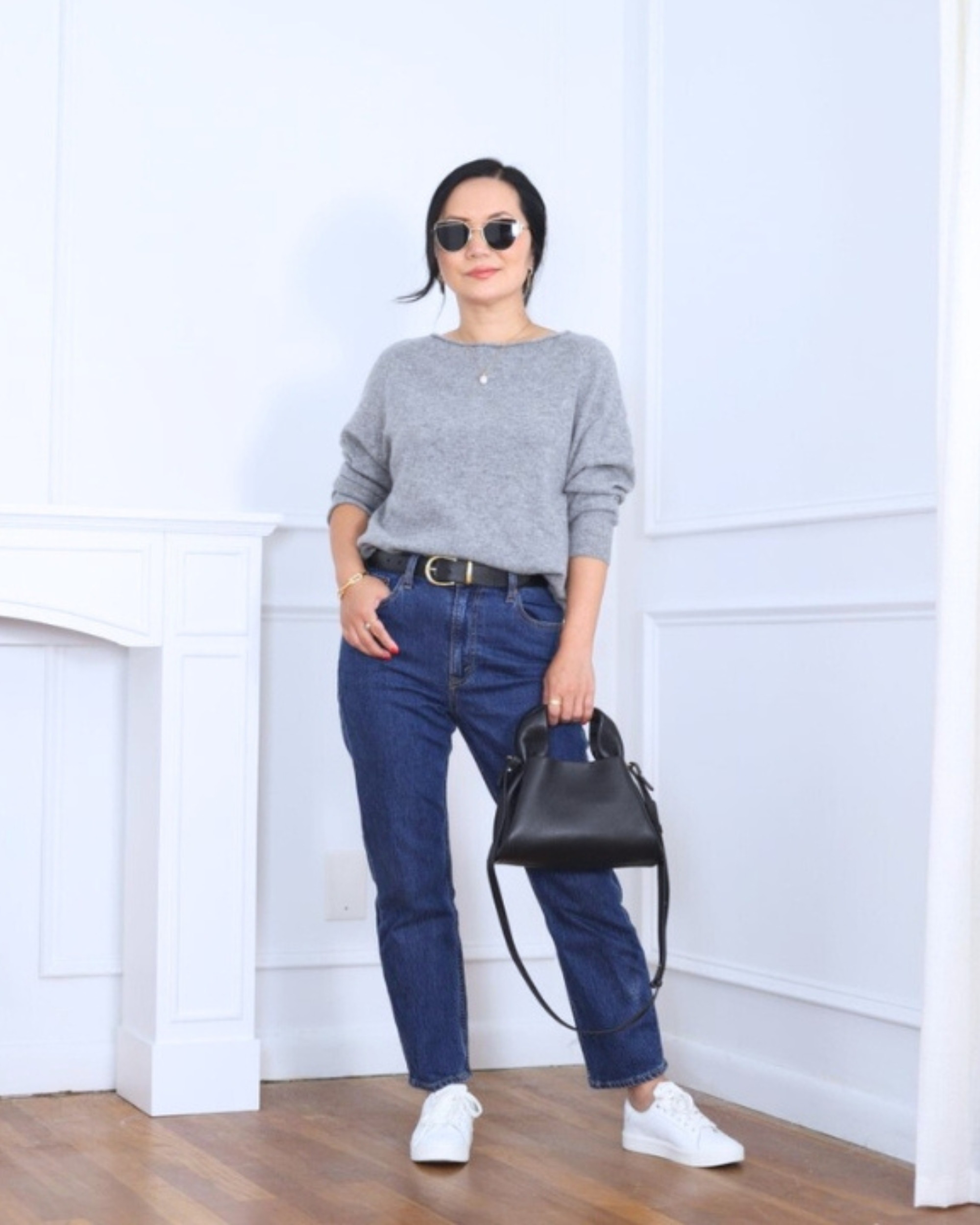 Weekend comfort, but make it chic — I’m wearing a boatneck sweater from Quince, ankle jeans, and white sneakers. Simple, cozy, and effortlessly put-together for those easygoing days. I’m 5’2, wearing size XS.

#LTKStyleTip #LTKOver40 #LTKPetite