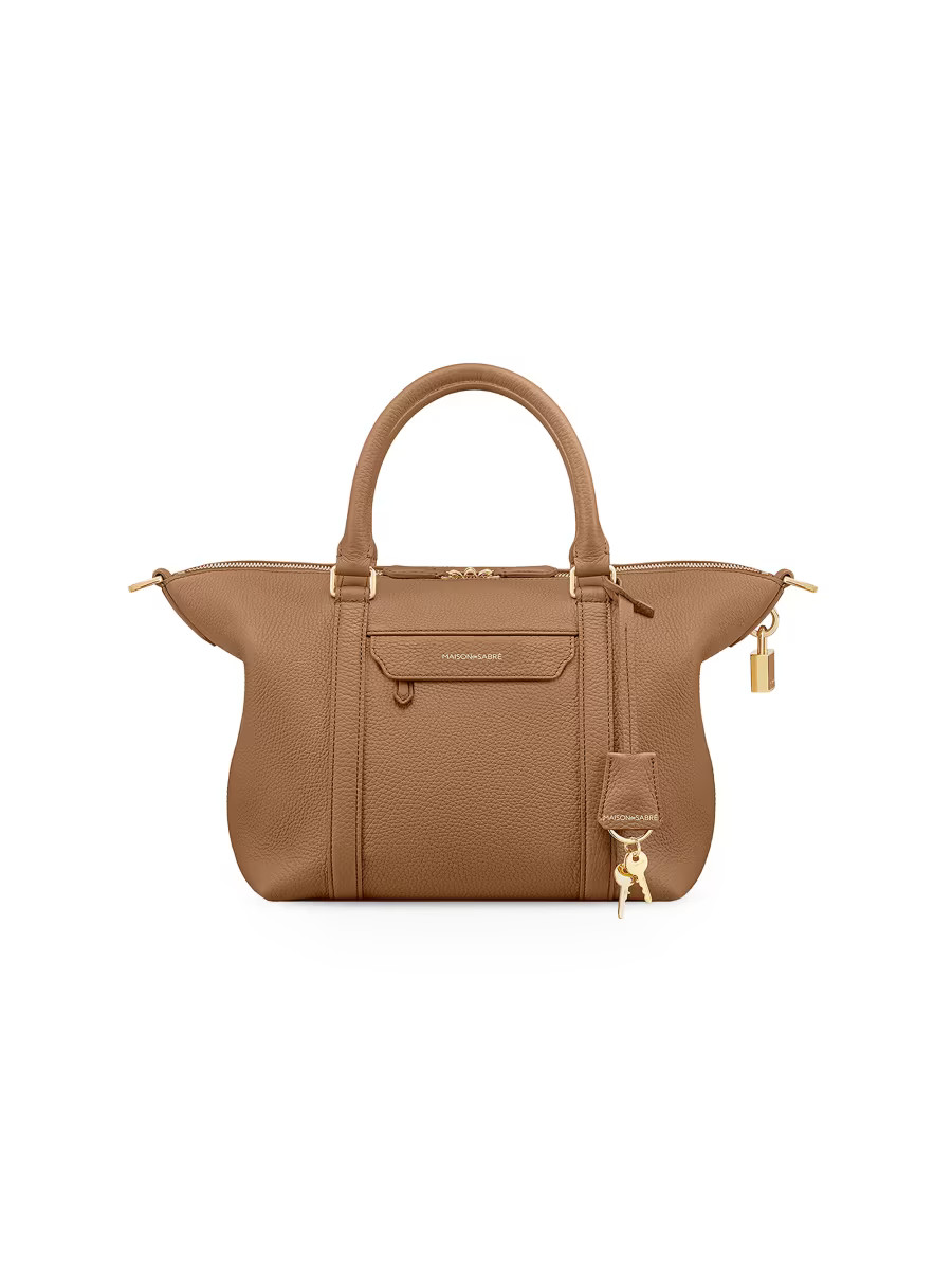 Small Leather Crossbody Weekender Bag | Saks Fifth Avenue