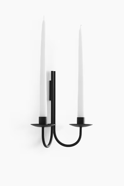 H & M - Large Metal Sconce - Black | H&M (US + CA)