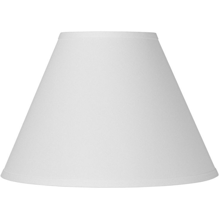 Brentwood Antique White Linen Medium Lamp Shade 6.5" Top x 15" Bottom x 10.75" High x 11.75" Slan... | Target