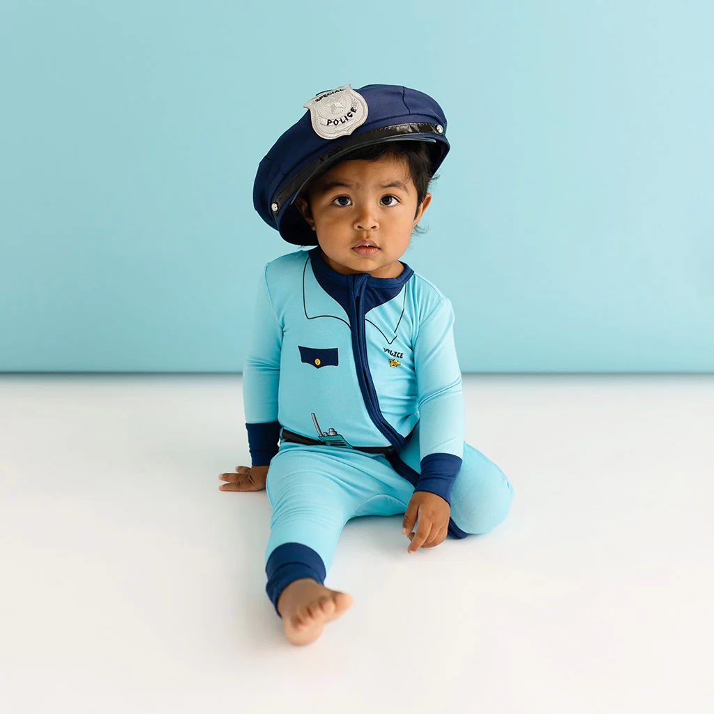 Blue Baby Convertible Sleeper | Posh Officer | Posh Peanut