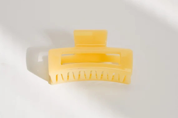 Callie Pale Yellow Claw Clip | Etsy | Etsy (US)